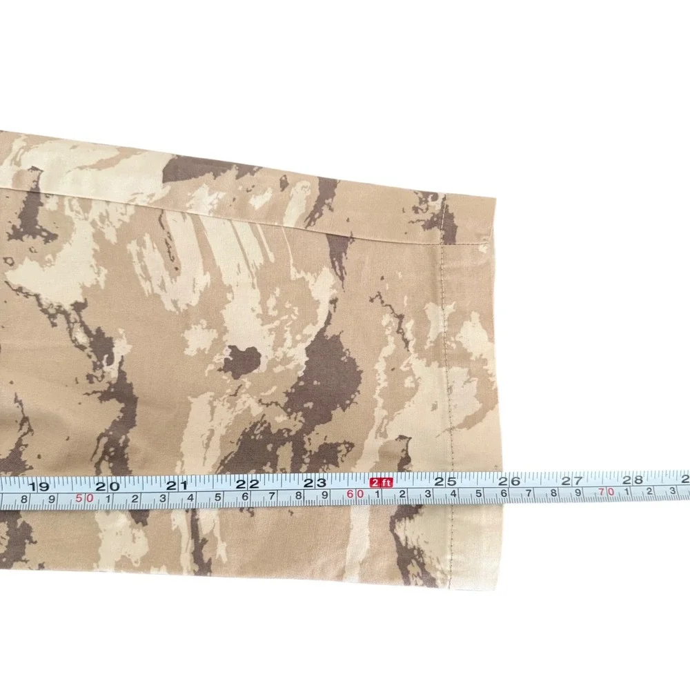 New w/ Tags Mountain Hardwear Cascade Pass Cropped Cargo Camo Tan Pants Womens 6
